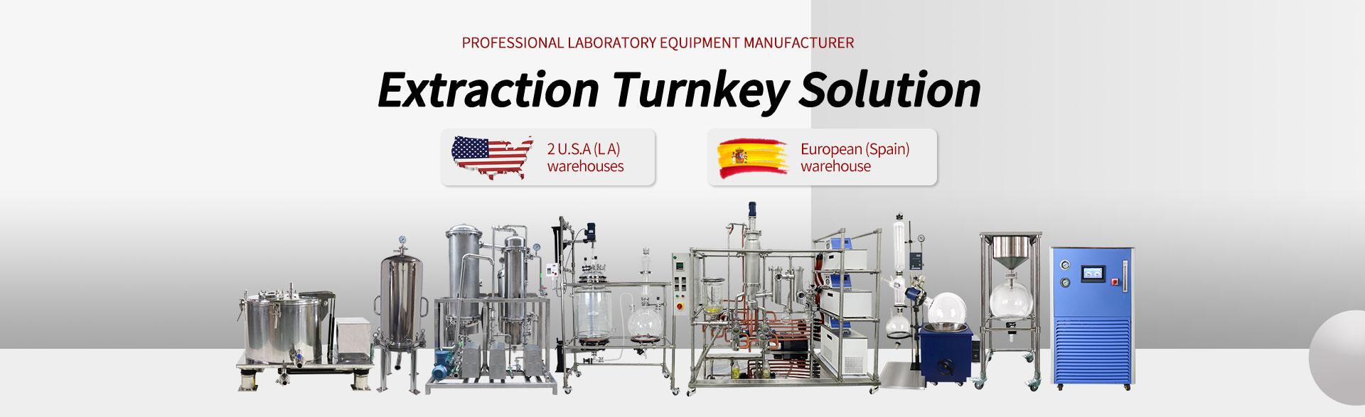 CBD oil extraction production line