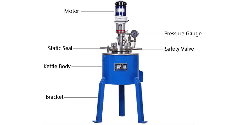 Laboratory high pressure reactor equipment manufacturing process