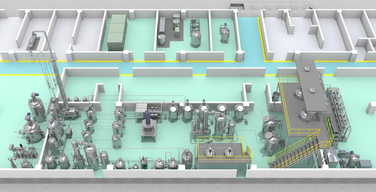 American CBD production line1