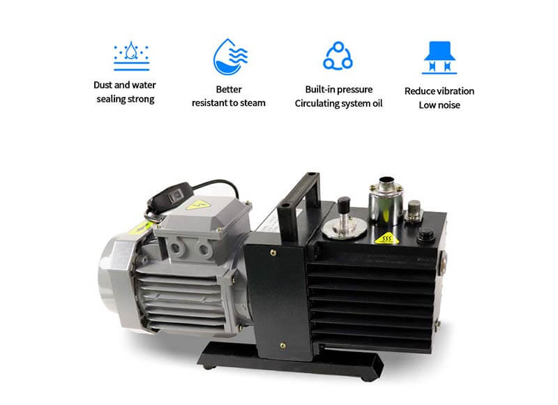 The Rotary Vane Vacuum Pump is an Oil sealed Mechanical