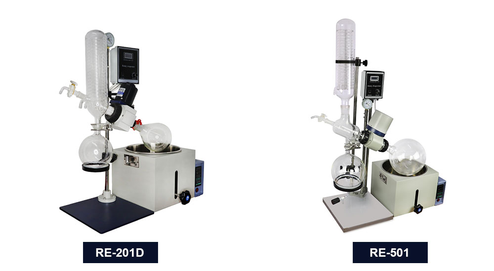 re-201d and 21 rotary evaporator