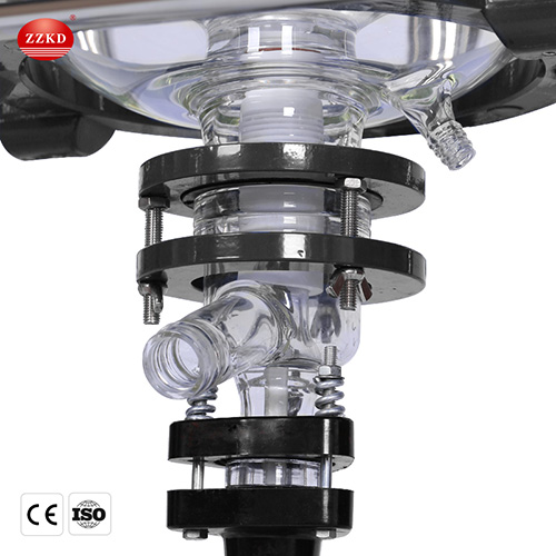 parts of jacketed glass reactor